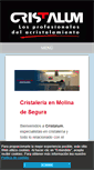 Mobile Screenshot of cristalum.es