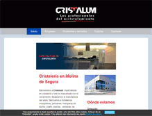 Tablet Screenshot of cristalum.es